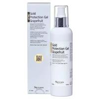 SKINDOM Gold Protection Gel Grapefruit многофункциональный гель для лица с золотом и экстрактом семян грейпфрута