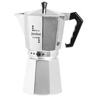 Гейзерная кофеварка Bialetti Junior 35 (360 мл), 360 мл, серебристый