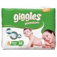 Giggles подгузники Premium 4 (7-18 кг)