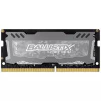 Оперативная память Crucial Ballistix Sport LT 16 ГБ DDR4 2400 МГц SODIMM CL16 BLS16G4S240FSD