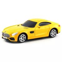 Легковой автомобиль RMZ City Mercedes-Benz GT S AMG 2018 (344992S) 1:64, 7.3 см, желтый