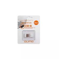 Флешка QUMO (18322) 8GB Nano White