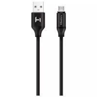 Кабель HARPER SCH-330 черный (USB A - microUSB, 2A, Быстрая зарядка)