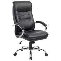 Компьютерное кресло Рива RCH 9131 для руководителя, обивка: искусственная кожа, цвет: серо-бежевый