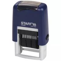 Датер STAFF Printer 7810 прямоугольный, месяц буквами, 22х4 мм, 1 шт