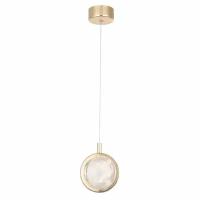 Подвесной светодиодный светильник Crystal Lux Cielo SP6W Led Gold