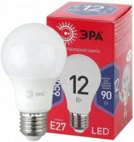 Светодиодная LED лампа ЭРА ECO ЛОН A60 E27 12W(960lm) 6500K 6K 112х60 A60-12W-865-E27 5406 (упаковка 18 штук)