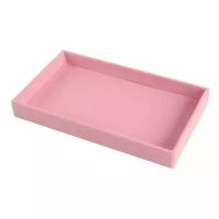 Органайзер для украшений 12.5х2.5х21 см, розовый