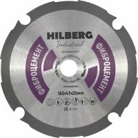 Диск пильный Industrial Фиброцемент (165х20 мм; 4T) Hilberg HC165