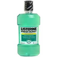 Ополаскиватель для полости рта LISTERINE FRESH BURST (Взрыв Свежести) 500 мл. / ополаскиватель листерин