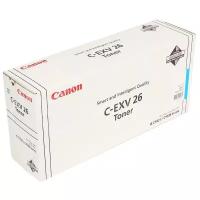 Картридж Canon C-EXV26 C (1659B006), 6000 стр, голубой