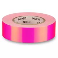 Обмотка для обруча с подкладкой INDIGO зеркальная RAINBOW IN151 Розово-фиолетовый 20мм*14м