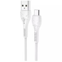 Кабель USB - MicroUSB HOCO X37 2,4A белый 1м