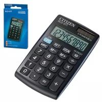 Калькулятор карманный CITIZEN SLD-377BP (105х64 мм) 10 разрядов, двойное питание