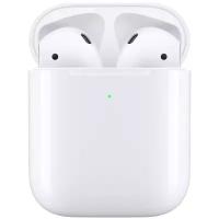 Apple AirPods 2 с беспроводным зарядным футляром MRXJ2, белый