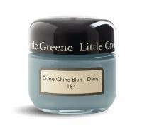 Пробник краски в/э акриловой Little Greene, цвет № 184, BONE CHINA BLUE DEEP,60 мл