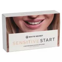 White Secret отбеливающие полоски Sensitive Start