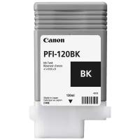 Картридж Canon PFI-120BK, 2885C001, 130 стр, черный