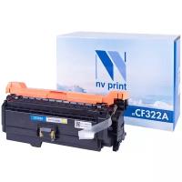 Картридж NV Print CF322A для НР, 16500 стр, желтый