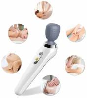 Массажер для шеи и головы Smart Wireless handy massager MS-2022 / ST-806 /вибромассажер/белый