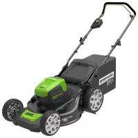 Электрическая газонокосилка Greenworks 2500907 80V 46cm, 46 см