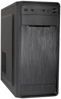 Корпус Miditower ExeGate XP-332 (ATX, без БП, 2*USB, аудио, черный) EX283070RUS