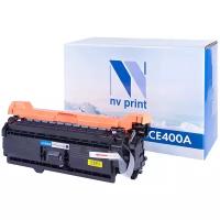 Лазерный картридж NV Print NV-CE400ABk для HP LaserJet Color M551n, M551xh, M551dn, M570dn, M570dw, M575dn (совместимый, чёрный, 5500 стр.)