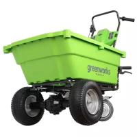 Садовая тележка самоходная Greenworks G40GCK4 7400007UB, 40V, 106 л, с 1хАКБ 4 А.ч и ЗУ