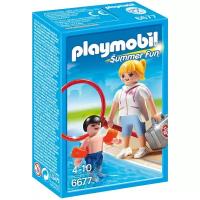 Набор с элементами конструктора Playmobil Summer Fun 6677 Тренер по плаванию