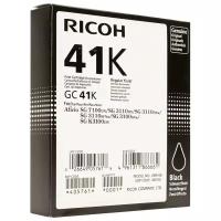 Картридж струйный Ricoh GC 41K, black