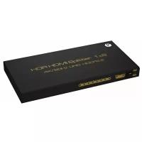 VCOM Telecom VCOM DD428 Разветвитель HDMI Spliitter 1=>8 2.0v