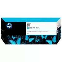 Картридж HP 81 Cyan/Голубой