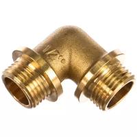 GENERAL FITTINGS штуцер/штуцер, 1/2″, латунь, Уголок с упором (51074-S/S-1/2)