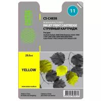 Cartridge ink Cactus CS-C4838 №11 yellow (29ml) for HP BIJ 1000/1100/1200/2200/2300/2600/2800