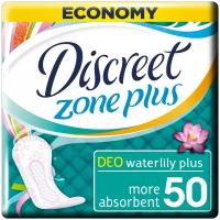 Прокладки ежедневные Discreet Plus Deo WaterLily Plus, 50 шт. - Procter and Gamble