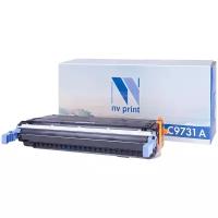 Картридж NV Print C9731AC для HP, 12000 стр, голубой