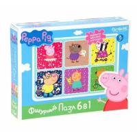 Набор пазлов Origami Peppa Pig Хобби 6 в 1 (01566)