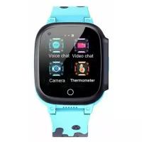 Часы с термометром Smart Baby Watch T8W голубой
