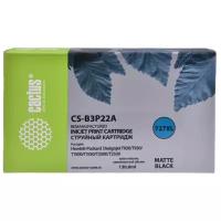 Картридж струйный Cactus №727 CS-B3P22A черный матовый (130мл) для HP DJ T920/T1500/T2530