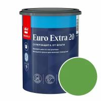 Краска моющаяся Tikkurila Euro Extra 20 RAL 6018 (Желто-зеленый - Yellow green) 0,9 л