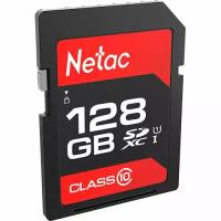 Карта памяти Netac P600 SDHC 128GB U1/C10 up to 80MB/s, retail pack