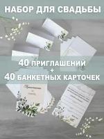 Приглашения и банкетные карточки