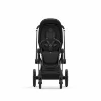 Прогулочная коляска NEW Cybex PRIAM IV Sepia Black шасси Chrome Black