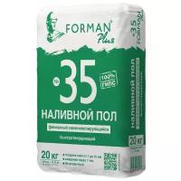 Самовыравниватель для пола forman 35 гипс. финиш. быстротверд, арт. н0000012641