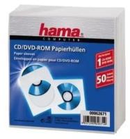 Конверт HAMA 00062672/00062671, 50 шт., белый