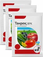 Препарат "Танрек", 3х1,5 мл от тли, белокрылки, яблонного цветоеда, цикадок, трипсов. Концентрат для быстрого уничтожения вредителей