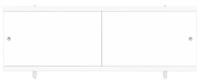 МетаКам Экран для ванны "Кварт Белый", 148 см