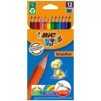 Карандаши пластиковые 12цв BIC Kids Evolution ECOlutions, 829029 1314703