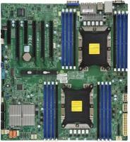 SuperMicro MBD-X11DPI-N-B Серверная материнская плата X11DPi N Motherboard Dual Socket P (LGA 3647) supported, CPU TDP support 205W, 2 UPI up to 10.4 GT/s Bulk