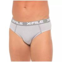 Трусы X-File Slip DARIO, grigio (серый), 3-M